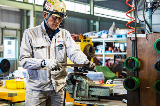 船内部品の補修再生