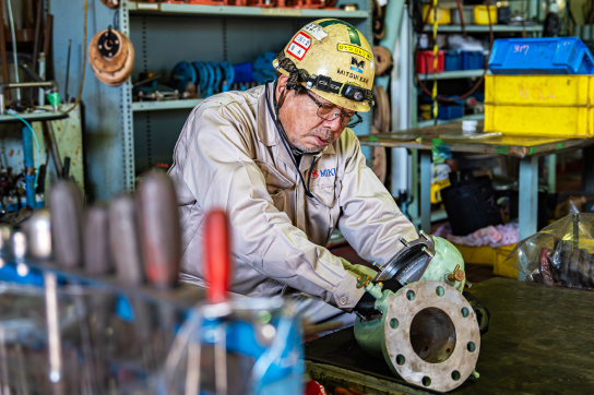 配管部材の修理